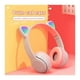 thumbnail image 2 of Audifonos Bluetooth Orejas De Gatito RGB Over Ear Gris Rosa, 2 of 3