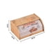 thumbnail image 3 of Caja Panera De Madera Bambú Organizador De Cocina Rustica, 3 of 4