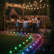 thumbnail image 4 of Set 12 Mini Estacas Solares Led Rgb Multicolor Jardín 10cm, 4 of 9