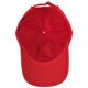 thumbnail image 5 of Gorra E BY ELIDAN de perfil bajo, algodón, roja, 5 of 6