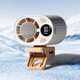 thumbnail image 1 of Ventilador clip coche aire acondicionado 199 velocidades LED USB recargable 360° rotación, 1 of 8
