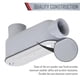 thumbnail image 2 of Cuerpo de conduit TayMac RLB075 de aluminio gris de 3/4 pulgadas, 2 of 4