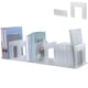 thumbnail image 1 of Organizador de Archivos LuluEasy Ajustable y Expandible de Plástico Translúcido Esmerilado, 1 of 7