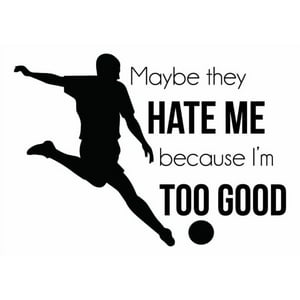 Rienda Libre Graphics - Decomural Too Good Football Sports Ws-43033