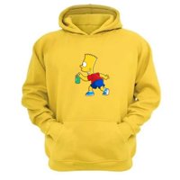 Genérico - Polerón Canguro Travieso Amarillo Dibujos Animados Amarillo Talla Xs Unisex