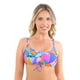 thumbnail image 1 of Bikini Top Con Amarras Estampado Azul S, 1 of 3