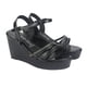 thumbnail image 5 of Sandalia Chalada Mujer Como-52 Negro Plataforma, 5 of 6