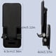 thumbnail image 4 of 1pc Wall Mounted Phone Holder, Wall Hanging Phone Rack With Adjustable Angle And Height, Kitchen Bathroom Accessories, 4 of 4