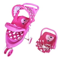 Coche Travel Jogger De Juguete Para Muñeca Minnie Disney