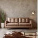 thumbnail image 1 of Sofa Napoles 3 C Cuero Kentucky Beige, 1 of 6