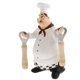 thumbnail image 5 of Figuritas De Chef Italiano Decoración De Cocina Resina Cocinero Forma De Adorno Estilo-2, 5 of 5