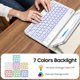 thumbnail image 3 of Funda con teclado FINTIE para iPad de 9ª, 8ª y 7ª generación de 10,2 pulgadas con retroiluminación, 3 of 9