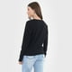 thumbnail image 2 of Sweater Mujer Cárdigan Negro Corona, 2 of 5