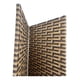 thumbnail image 4 of Biombo De Madera Resistente 4 Paneles Ladrillo 180cmx180cm beige, 4 of 4