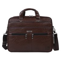 Maletín Cuero Luxgear Oficina Notebook Tablet 15.6 Pulgadas