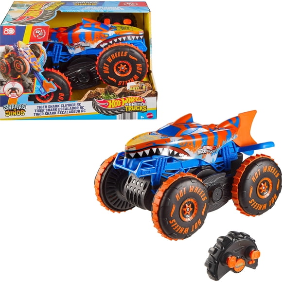 Auto de Juguete Control Remoto Hot Wheels Tiger Shark Climber RC