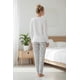 thumbnail image 4 of Pijama Micropolar Mujer Hello Kitty beige M, 4 of 8