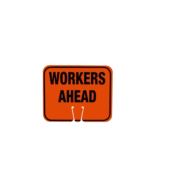 Señal de tráfico Cortina 03-550-WAH WORKERS AHEAD 32 x 26 cm
