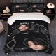 thumbnail image 1 of 3pcs Dark Wind Tribute Jimin Theme Printed Bedding Set Soft Duvet Cover and 2 Pillowcases for All Seasons, 1 of 1