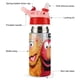 thumbnail image 3 of ElmoBotella de Agua con Tapa Pop Top de Un Toque, Acero Inoxidable, a Prueba de Fugas, para Deportes, Botella Infantil rosa 12 oz, 3 of 6