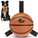thumbnail image 1 of Pelota de Baloncesto para Perro QDAN 15 cm con Correas para Juego de Tirar, 1 of 8