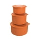 thumbnail image 1 of Juego 3 Potes Contenedores Plástico Mate, 1 of 2