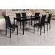 thumbnail image 1 of Juego De Comedor Tokio Vidrio Negro, 1 of 4