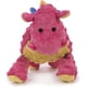 thumbnail image 2 of Juguete para perros GoDog Bubble Plush Dragons Squeaky Chew Guard Coral, 2 of 9