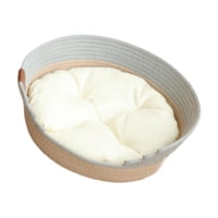 Ioensy - Cesta Para Cama De Gato Con Cojín Portátil Para Moler Garras, Protección Para Muebles S