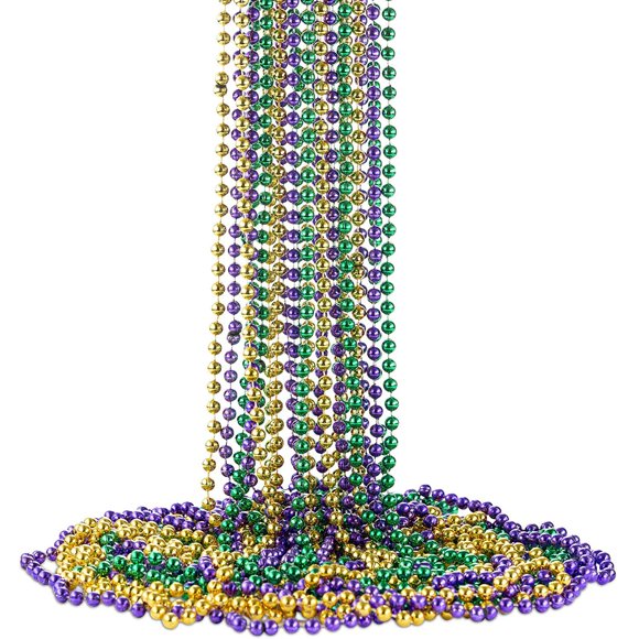 Collar SouilGoal Mardi Gras de Cuentas 24 uds Multicolor