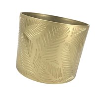 Magideal - Gold Iron Plant Maceta Redonda De Flores Reductor Decoración Del Hogar Elegante Maceta De Flores De Cubo Portátil Portátil Para Estante De Oficina De