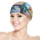 thumbnail image 5 of Babar Gorro de Natación de Licra, Gorro de Baño de Tela Cómoda, Gorro Elástico Antideslizante para Hombres, Mujeres y Niños, 5 of 6