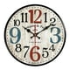 thumbnail image 5 of Reloj De Pared De Madera, Relojes De Cuarzo Decorativos De 12 Pulgadas Para Dormitorio, Sala De Estar, Hogar D, 5 of 5