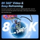 thumbnail image 2 of Cámara de acción Insta360 X4 impermeable 8K 360 4K Video, 2 of 8