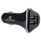 thumbnail image 1 of Cargador Para Automovil 2 Puertos Usb Carga Rapida 12v 3a Negro, 1 of 4