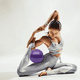 thumbnail image 5 of Pelota de pilates pequeña para estabilidad, pilates, barra de yoga, fisioterapia, entrenamiento básico, 5 of 5