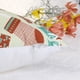 thumbnail image 4 of REGALWOVEN Juego de 2 Fundas de Almohada Navideñas para Hogar, Oficina, Sofá Beige Rojo 18" x 18", 4 of 6