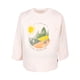 thumbnail image 1 of Polera Bebé Niño Manga Larga Estampado y Bolsillo Crudo, 1 of 3