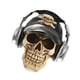 thumbnail image 1 of Calavera 3D Con Gorra Y Adorno Para Auriculares Gothic Steampunk Rave Cyber Goth Craft, 1 of 3