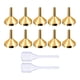 thumbnail image 4 of Mini embudo con cuentagotas de 10 piezas, embudo de aleación de aluminio resistente, multifuncional para rellenar condiciones de champú artístico de, 4 of 5