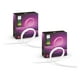 thumbnail image 1 of Tira de luz LED inteligente Philips Hue Outdoor, paquete de 2 unidades, 7 pies, 1 of 3