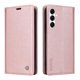 thumbnail image 1 of Funda Billetera de Cuero para Samsung Galaxy A17 con Tarjetero y Soporte - Tapa Magnética Rosa, 1 of 6
