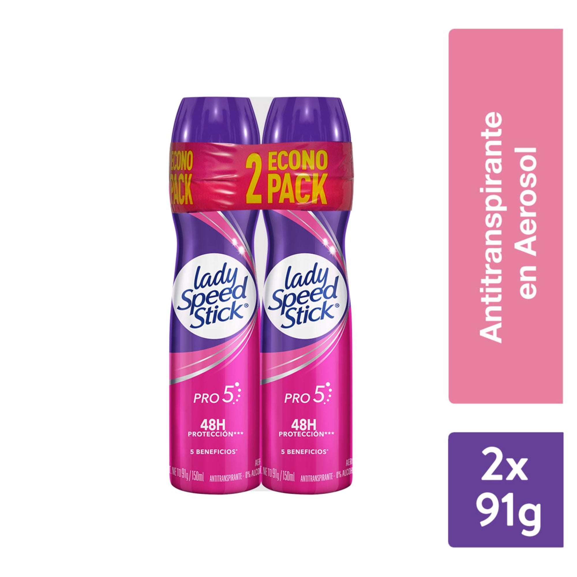 Desodorante Spray Lady Speed Stick Pro5 Mujer
