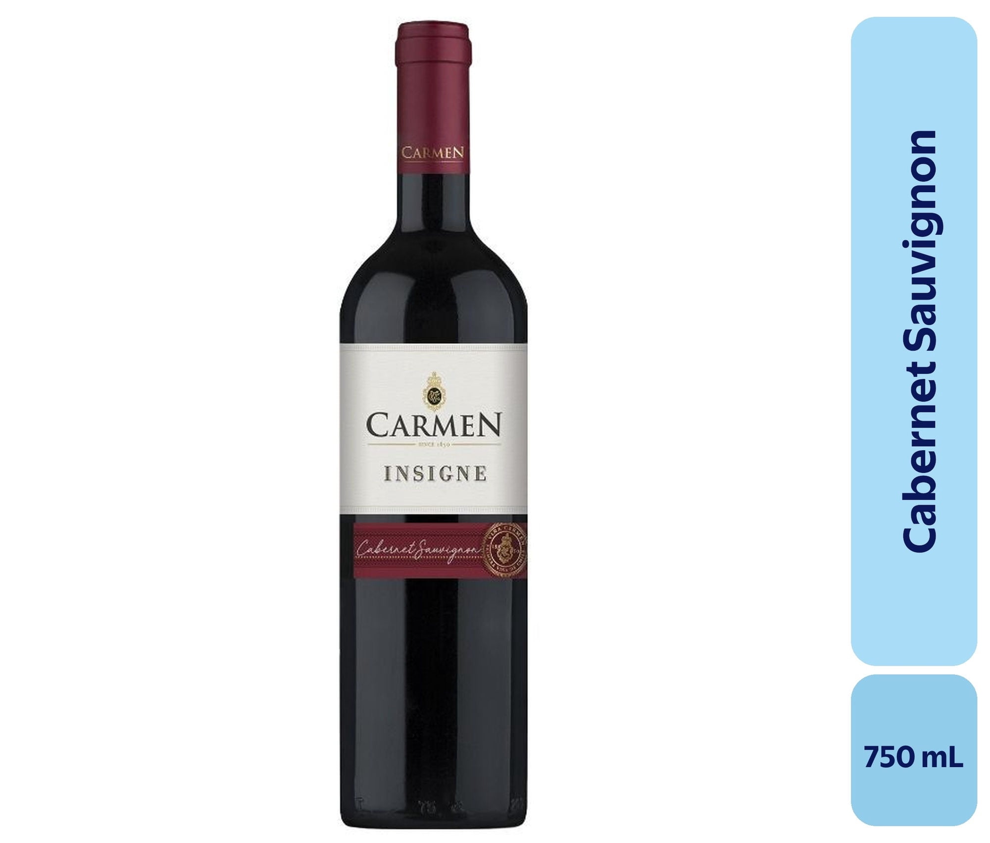 Vino Cabernet Sauvignon Botella 750 mL Carmen