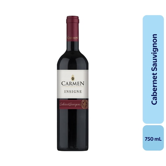 Vino Cabernet Sauvignon Botella 750 mL Carmen