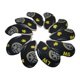 thumbnail image 1 of 10x Neopreno Golf Club Iron Cover Protector Headcover Universal Fit Amarillo, 1 of 5