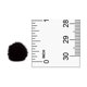 thumbnail image 4 of Pompones de Manualidades Art Cove 1,3 cm Negro 100 piezas, 4 of 4