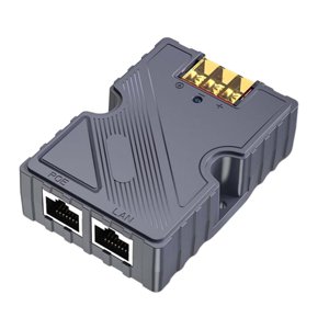 Magideal - Cable Divisor Ethernet, Adaptador De Red Para Navegar En Línea, Fácil Instalación, Reparación, Reemplazo, Adaptador De Corriente Gigabit Poe 1 A 2