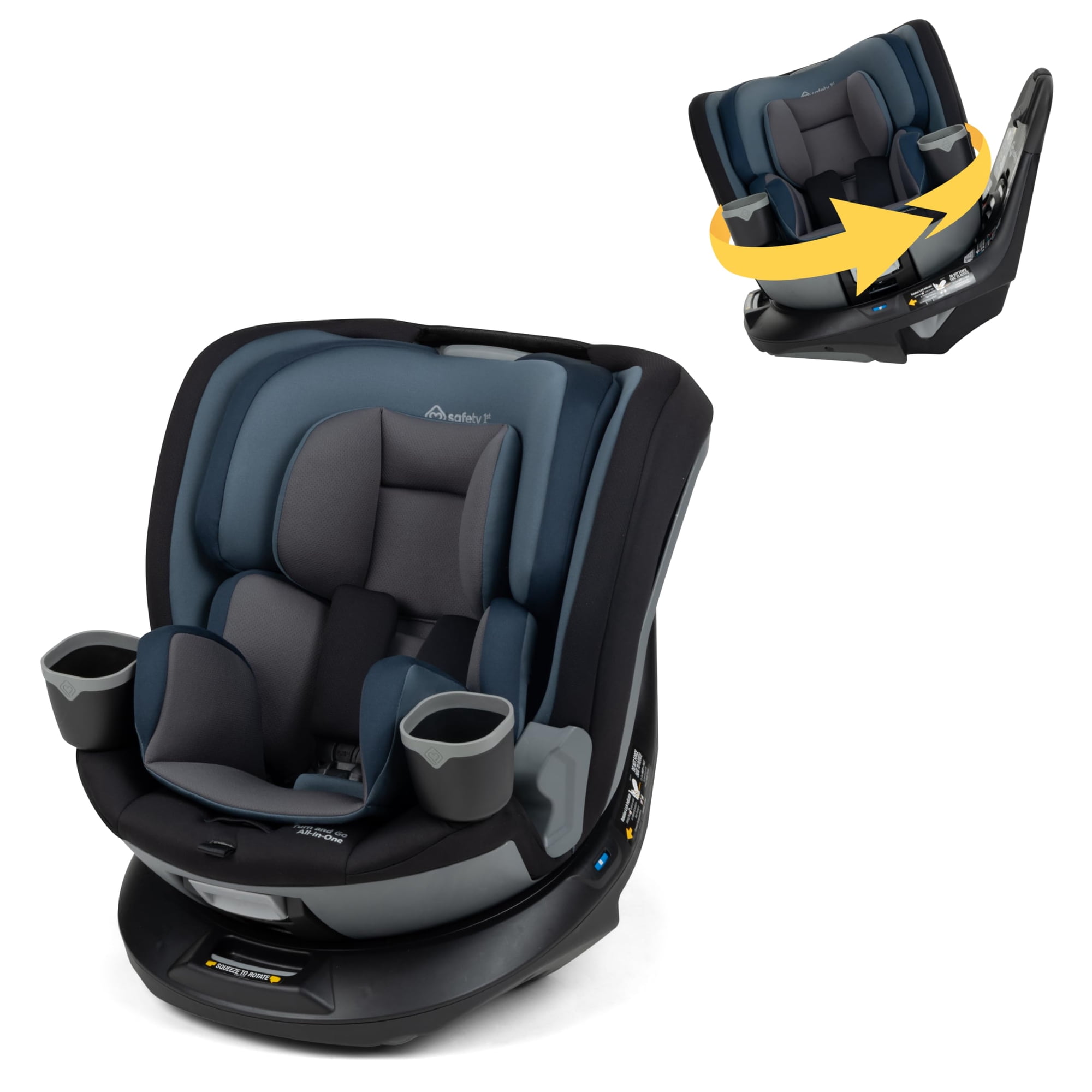 Silla De Auto Convertible 3 En 1 Safety 1st Turn And Go 360 St