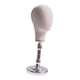 thumbnail image 4 of Modelo De Cabeza De Maniquí, Soporte Multiusos Para Exhibición De Peluca, Gafas, Auriculares, Base Beige W Argent, 4 of 5